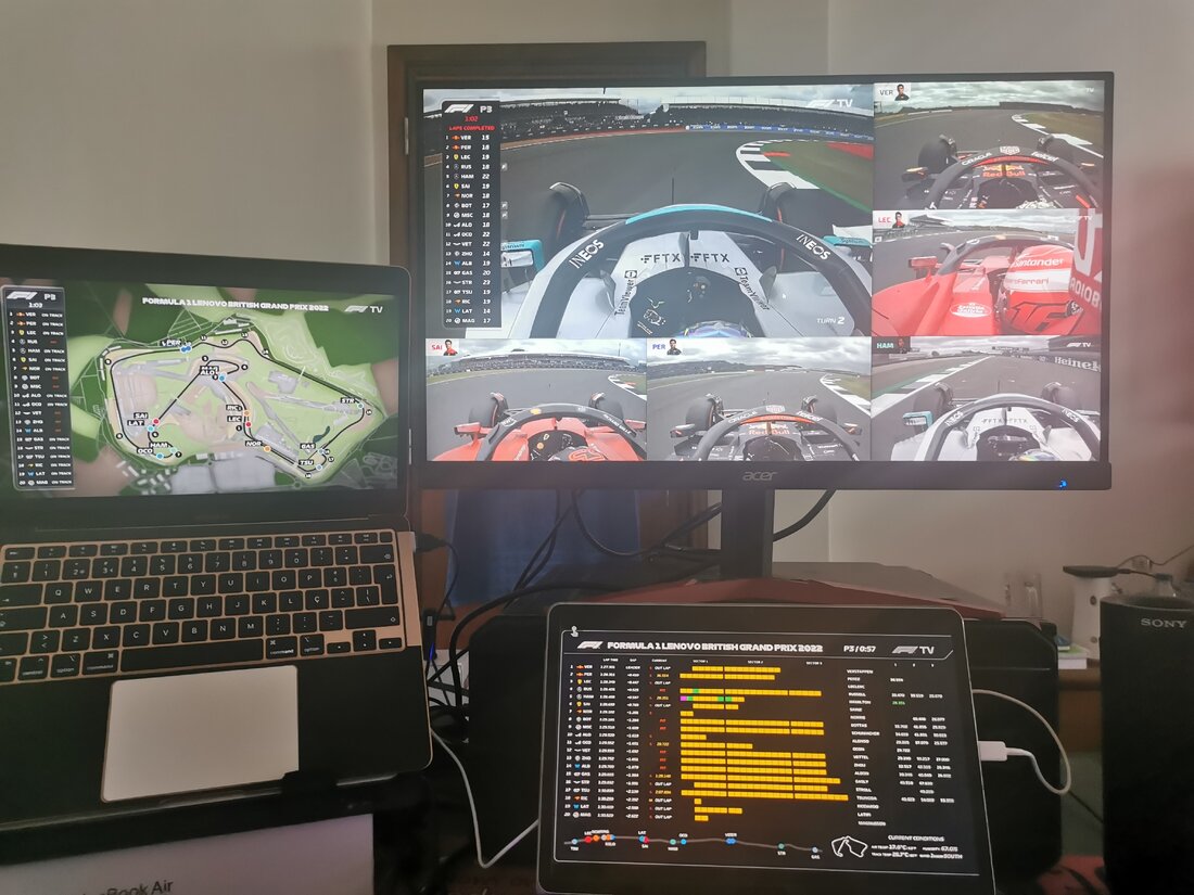 avada's viewing setup